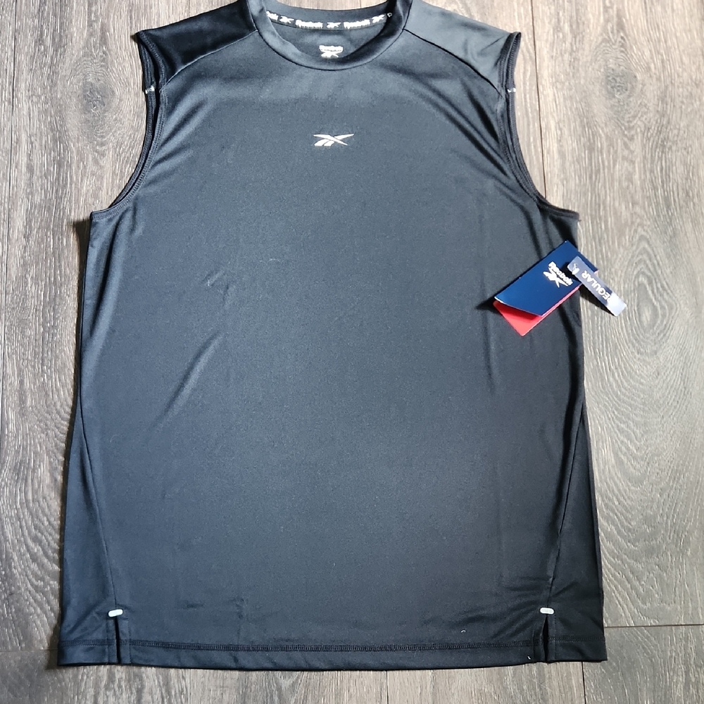 Reebok Black Performance Sleeveless Shirt